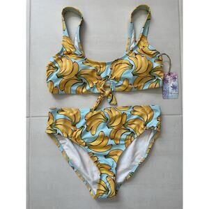 Hot Coals Swim Bikini Swimsuit Fruit Banana Swimwear Beach Pool